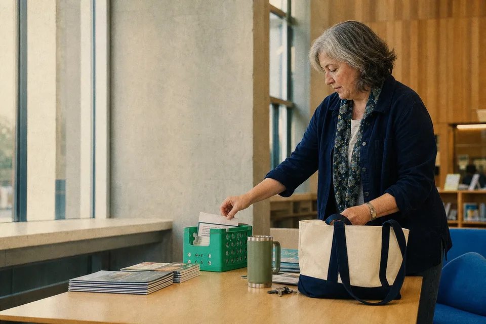 An education employee shown as a whole person beyond their institutional role
